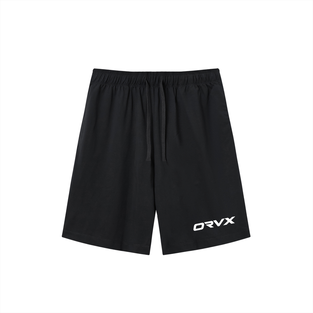 ORVX Grey Men's Lightweight Drawstring Shorts